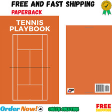 Tennis Playbook: The Ultimate Tennis Coaching Notebook For Drawing Up Tennis Pla picture