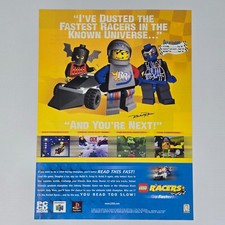 Lego Racers PlayStation PS1 Nintendo 64 N64 PC Authentic Magazine Ad picture