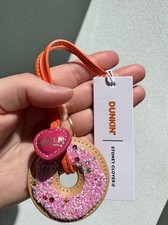 2026 New Limited Edition Dunkin Stoney Clover Bag Charm picture