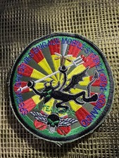 French Devils Brigade Mobile Strike Force Commando Morale Patch -Afghan Made picture