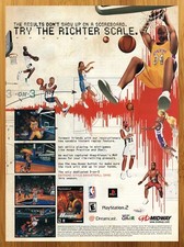 2000 NBA Hoopz PS1 PS2 Dreamcast GBC Print Ad/Poster Shaq Basketball Game Art picture