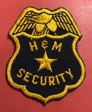 H & M Security Patch 3” x 3 3/4” K577 picture
