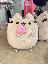 Pusheen Cat Plush Gray with Pink Lollipop - COMPLETE COLLECTION picture