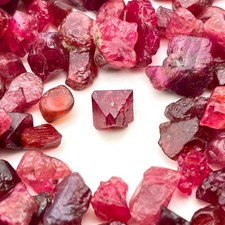 25 Pcs Natural Spinel Rough Gemstones from Burma | 5-8mm Untreated Raw Crystals picture