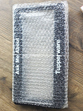 SET OF 2 ASK ME ABOUT TUPPERWARE LICENSE PLATE HOLDERS NEW IN PLASTIC BLACK picture