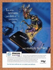 1997 Half-Life 1 Intel Pentium II Processor Original Ad / Retro Wall Art v12 picture