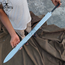Peter Banning Pan Hook Sword Blank Blade medivel style High Polish Blade 35'' picture