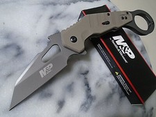 Smith & Wesson M&P Extreme Ops Assisted Open Karambit Pocket Knife 8Cr13MoV G10 picture