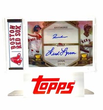 Topps 2026 Finest Dual Rookie Cup Anniversary Cars DRCA-AL /25 Red Sox picture