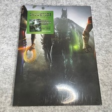 SEALED NEW INJUSTICE GODS AMONG US COLLECTORS EDITION GUIDE EXCLUSICE LITHOGRAPH picture