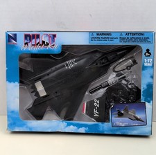 Disney Parks New Ray F-22 Raptor Pilot Model Kit 1:72 Scale Jet Plane Sealed picture