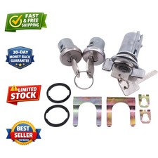 Ignition Switch and Door Lock Cylinder Kit for Chevy for GMC for Pontiac for ... picture