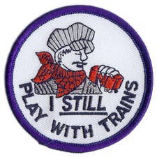 Patch- I still play with trains #22339 NEW  picture