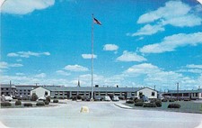 Goodfellow Air Force Base San Angelo Texas Headquarters Building Postcard picture