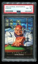1992 SkyBox #43 Kingpin PSA 8 NM-MT Marvel Masterpieces~(PL) picture
