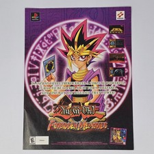 Yu-Gi-Oh Forbidden Memories PlayStation 1 PS1 Ancient Print Ad/Poster picture