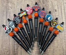 Sports NBA Playoff's pen Custom made pen. Gifts. Basket filler, Collect picture
