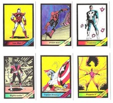 1986 1987 MARVEL UNIVERSE SERIES 1 I   SINGLE CARDS from list below Comic Images picture