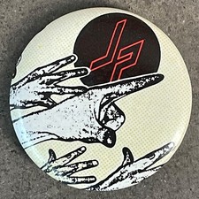 Rare Vintage 1987 JUDAS PRIEST pinback LIVE button pin badge rock Rob Halford picture