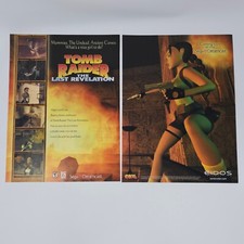 Tomb Raider The Last Revelation Dreamcast PC Coming To Print Ad/Poster Promo Art picture