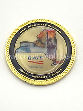 F88 ATF New York Field Division Explosives Police Challenge Coin picture