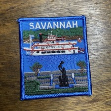 Vintage Savannah Georgia Patch Vintage Iron On picture