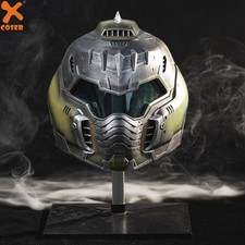 Xcoser 2025 Doom:The Dark Ages Doom Guy Helmet Resin Replica Halloween Cosplay picture