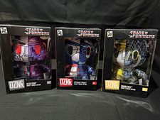 Yume Transformers Optimus Prime Bumblebee Megatron Boxed Plush Stuffed Set picture