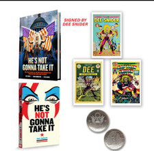 Dee Snider: HE'S NOT GONNA TAKE IT - SIGNED Deluxe Bundle twisted sister picture