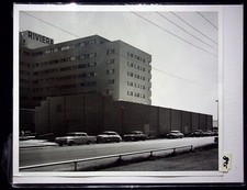 Vtg 1960s Riviera Hotel Photograph Architectural Black & White NV reprint 8xll picture