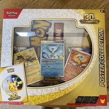 Pokemon 30th Anniversary Celebration Poster Collection sealed & mint picture