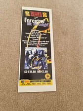 TNEWL44 ADVERT 11X4 FOREIGNER : 'MR. MOONLIGHT' picture