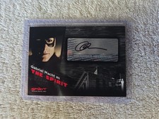 2008 Inkworks The Spirit Gabriel Macht A1 Autograph Signed Card Suits Ex picture