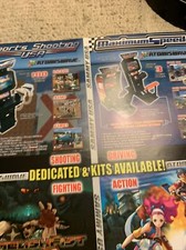 Original 2 PAGE 11- 8.5''  Dolphin Blue Demolish First Atomiswave GAME FLYER picture