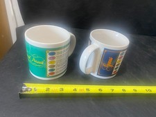 vintage Trivial Pursuit mug lot of 2 mugs 1981 and 1983 picture