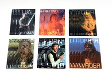 Lot of (5) 1998 LucasFilm Fan Club UK Star Wars Fan Club Very Rare Card Set (6) picture