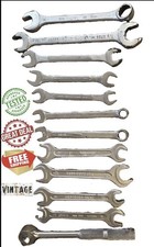 12pc Vintage Wrench Lot Mercedes Benz Walden S-K Sparta Challenger Germany USA picture