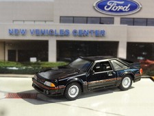 3RD GEN 1979-1993 FOX BODY FORD MUSTANG 5.0 GT 1/64 DIECAST DIORAMA MODEL A3 picture