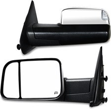 New Towing Mirrors Compatible with 2002-2008 Dodge Ram 1500 for 2003-2009 Dodge picture
