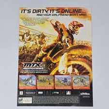 MTX Mototrax PlayStation 2 PS2 Xbox Girlfriend Print Ad/Poster Promo Art picture