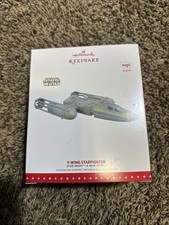 2019 Hallmark Storytellers Star Wars Y Wing Starfighter Christmas Ornament picture