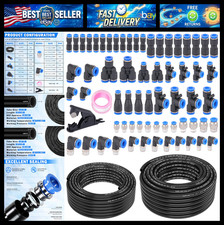 68 Pcs DOT Air Line with Quick Connect Air Fittings Kit 2 Roll 50FT 1/4