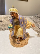 Lenox Thomas Blackshear Ebony Visions Circle Wise Man Nativity Set picture