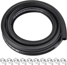 5/16 Inch ID Fuel Line Hose - 15FT Marine Grade Fuel Line with 10PCS Hose Clamps picture