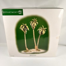 Dept 56 Palm Trees Village Accessories 56.52820 in Box 12-14” Vintage 1999 picture