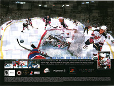 2004 Gretzky NHL 2005 Sony PS2 Video Game Hockey Wall Decor Promo Print Ad picture