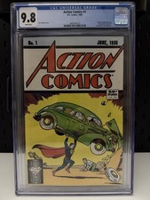 Action Comics #1 1988 50th Anniversary Superman Reprint DC Comics CGC 9.8 🔥 picture
