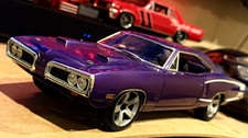 1:18 GMP 1970 Dodge SuperBee Plum Crazy, Custom Wheels (PLEASE READ DESCRIPTION) picture