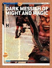 2006 Might And Magic Dark Messiah PC Original Advertisement / Retro Promo vr2 picture