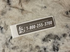 Service Sticker For Game Boy Original ( DMG-01 ) Replacement picture